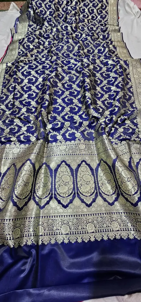 Mahsru Saree /royal blue
