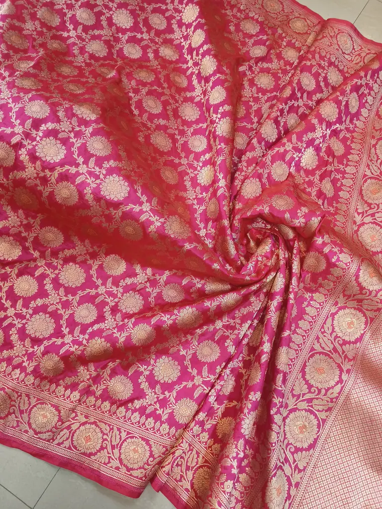 Nita Ambani Design/Banarsi Katan Silk