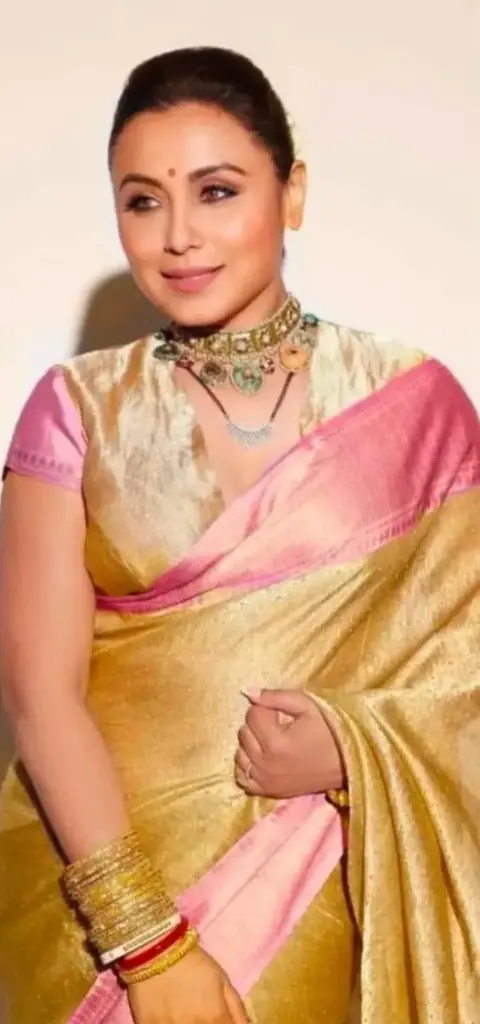 Rani Mukherjee Inspired / Soft Tissue Saree 