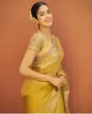 Janhvi Kapoor Inspired /  Tissue Saree 