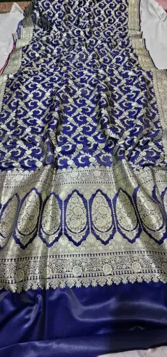 Mahsru Saree /royal blue