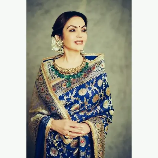 Nita Ambani / Banarsi Katan Silk 
