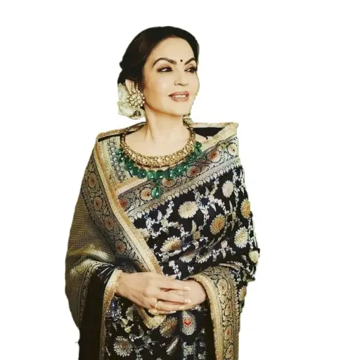 Nita Ambani Design/Banarsi Katan Silk   
